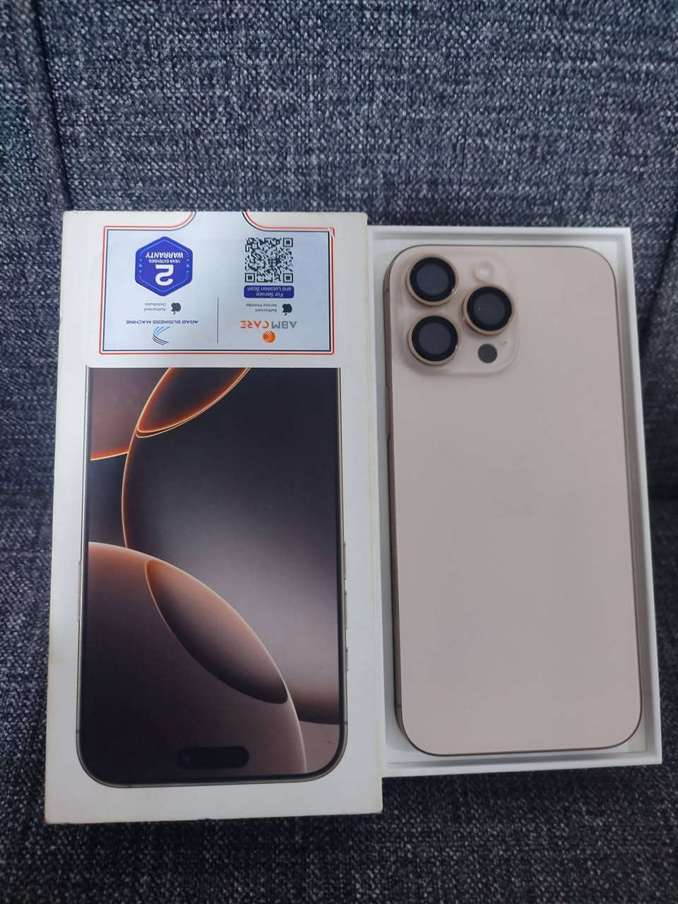 ايفون 16 برو ماكس
بطارية 99% عدد دورات الشحن 158 دورة 
ذاكرة 256 جهاز شرق أوسط عربي وتحت  ضمان الكالة 
لون مميز نظافة 100% واحلى بعد من صور اي استفسار تواصل خاص او اتصل على الارقام 
رجاءاً المايشتري يعبر المنشور ولايضل يشمر بالتعليقات 
***********   ////   ***********
