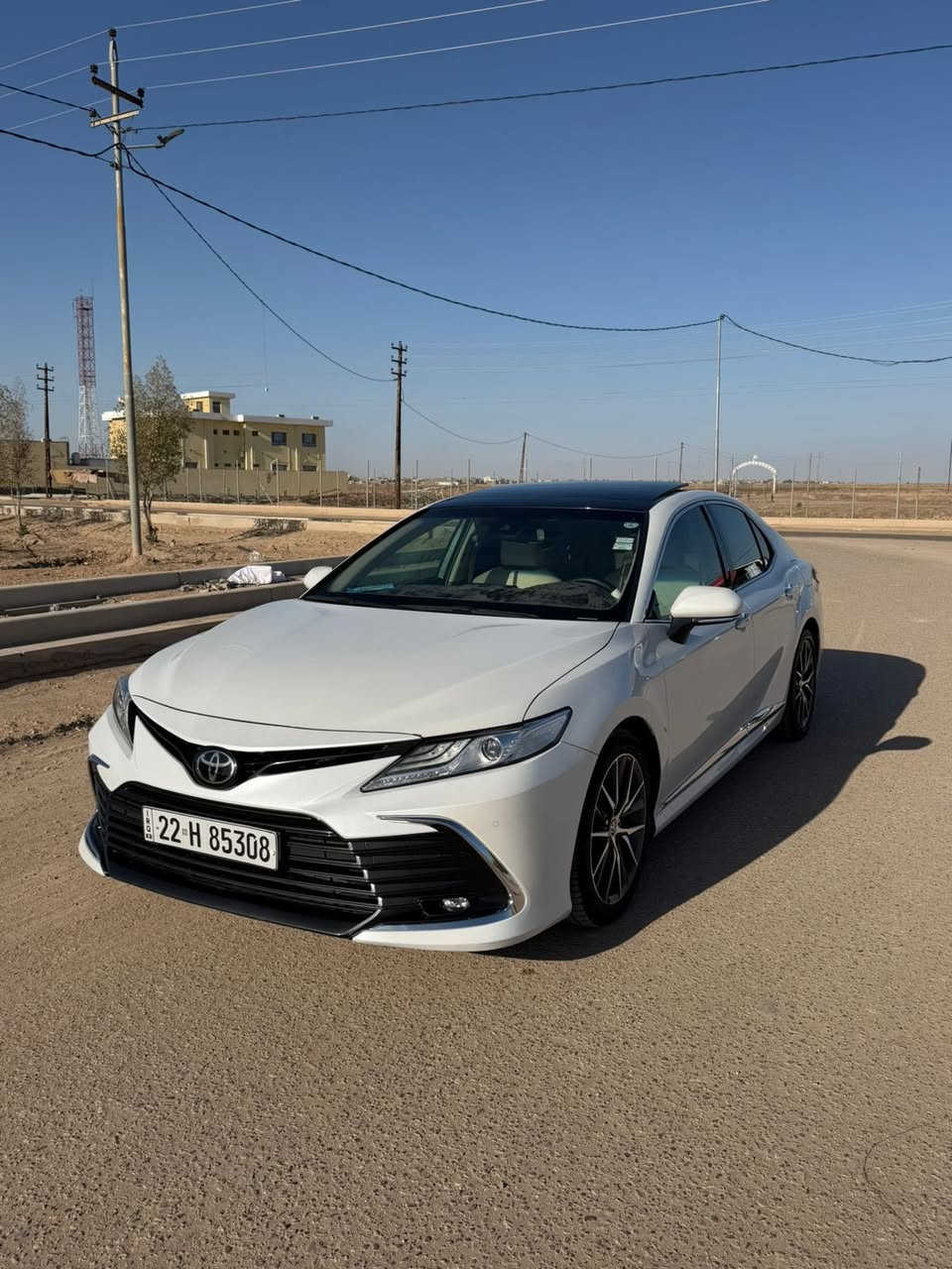 الوحش الساموراي لمتتد 2023
• الممشى: ٤٠ الف كيلو
• المحرك: V6
• السيارة خليجي وكاله ساز  كفاله
• مرقمة أربيل 
المواصفات (فل كامل):
.٣ انضمه قياده سبورت +نورمل + ايكو
. برده خلفيه 
• كاميرا خلفية
• حساسات + رادارات
• كشن جلد
• كشن كهرباء
• بصمة تشغيل + دخول ذكي
• تحكمات ستيرن
• بلوتوث + AUX + Apple CarPlay
• أوتو ستوب
• مثبت ومحدد سرعة
• تبريد مركزي
• فتحة سقف بانوراما
تخم تاير جديد السياره جاهزه كل نقص مابيهه 
السيارة نظيفة جداً وجاهزة للفحص
رقم الهاتف: ***********
