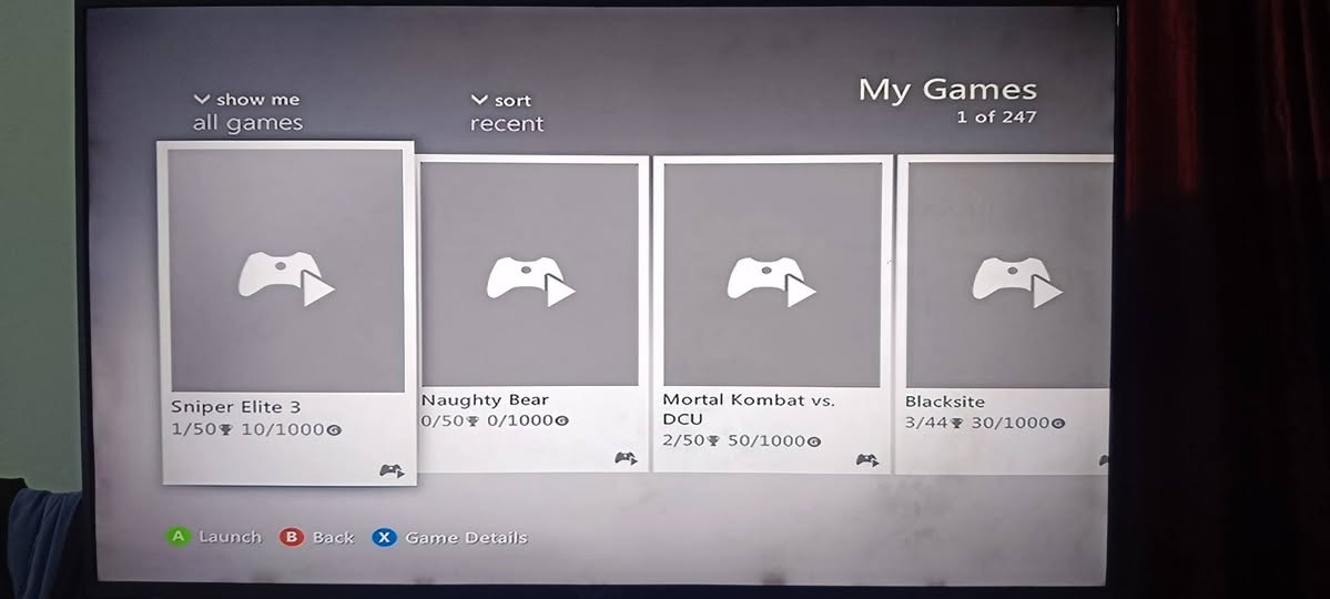 🎮 للبيع Xbox 360 بحالة ممتازة 🎮
✅ الجهاز يعمل بكفاءة تامة. ✅ يد تحكم واحدة. ✅ هارد عدد (2): 💾 الهارد الأول يحتوي على 247 لعبة. 💾 الهارد الثاني يحتوي على أكثر من 100 لعبة.

🎯 جاهز للعب مباشرة، ويضم تشكيلة كبيرة من الألعاب الممتعة.

💰 السعر: 110,000 دينار عراقي بيه مجال  بسيط

📍 العنوان: بغداد الجديدة – الأمين الثانية.


**إذا كنت صاحب هذا الإعلان وتريد حذفه لأي سبب، رجاءا أرسل رسالة إلى الدعم الفني**