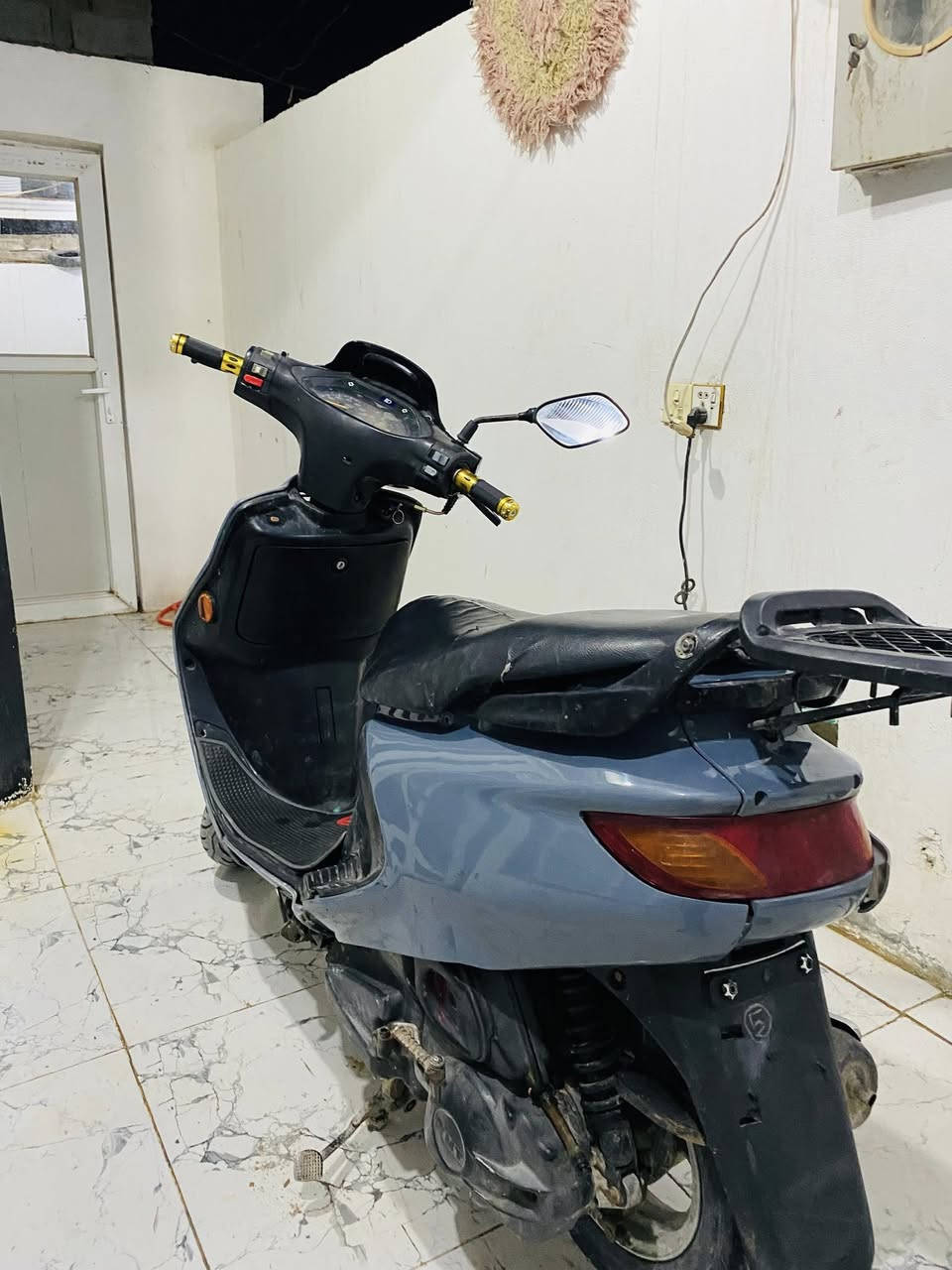 سلام عليكم دراجه فراشه للبيع  الدراجه كلشي شغال بيه هندر وسلف وهورن واشاير ولايت زنون عالي ناصي جوكر كلشي شغال  السعر350وبيه مجال مكاني نجف ***********للاستفسار واتساب
