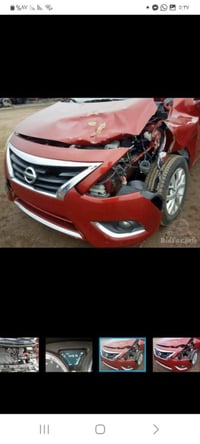 سياره نيسان فيرسا موديل ١٨ وارد امريكي للبيع دسكات تبديل جديد دبلات تب...