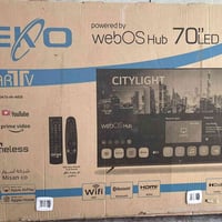 شاشة ٧٠بوصة • سمارت 4K • بدون استخدام