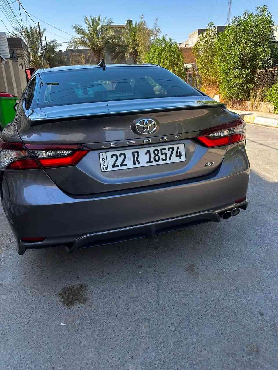 كامري ٢٠٢٤ مواصفات SE 
وارد امريكي كلين تايتل مكفول
ماشية ٤٠ الف
رادار
تحديد مسار
كار بلاي
كشن السايق كهرباء
السيارة جديدة
السعر ٢٢٥ ورقة
للاتصال ***********
