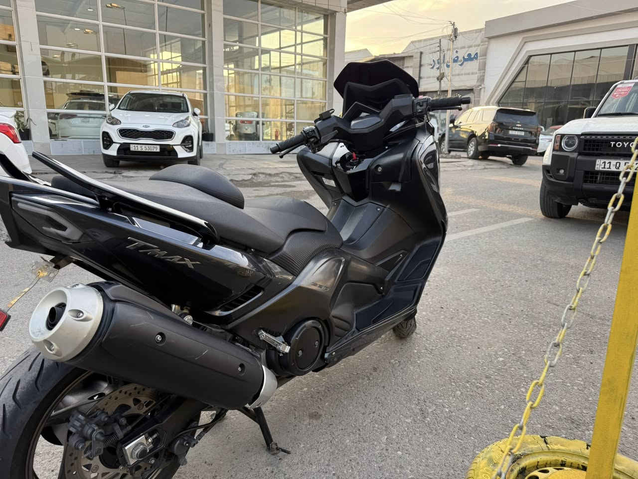 السلام عليكم
تي ماكس 2014 حجم المكينة 530 مكفولة عدة الشخوط ممشاهة 10 الف تقريباً بحالة الوكالة لون مميز ومكفولة من الصبغ تايرات اصلية اشاير اصلية معروضة ب58 وبيهة مجال شي بصيط بكاني بغداد خاص ما اجاوب ***********
