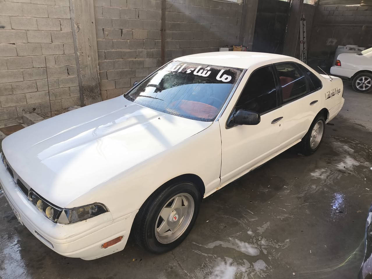 السلام وعليكم نيسان التيما مديل 1991محرك 3000ابو لكلاص كير عادي عينه وصينيه براص  رقم جديد سنويه لل2030بسمي مكان بصره ابو الخصيب سعر 40 وبيها مجال ***********
