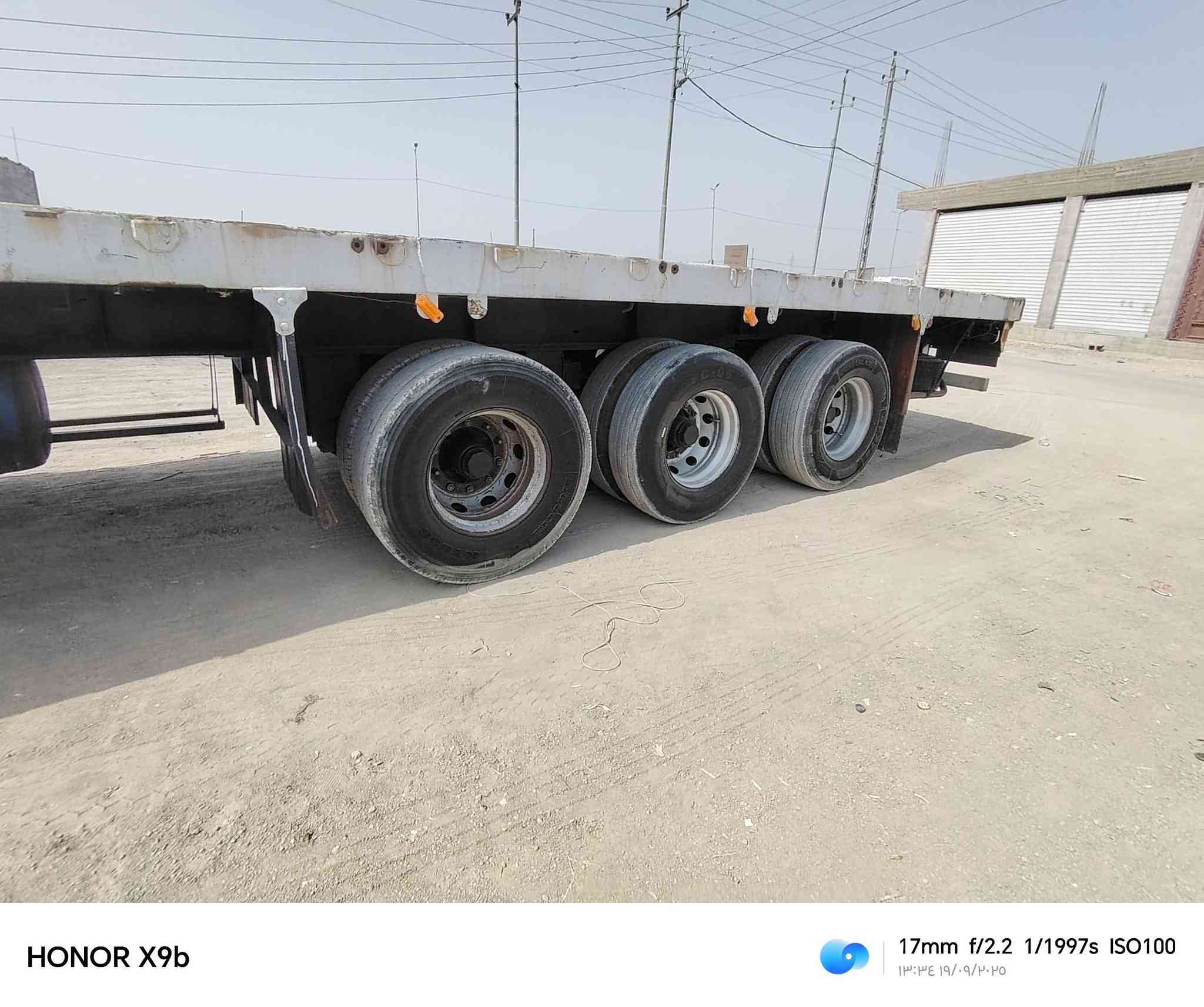 السلام عليكم للبيع عربه شاصي 18 ألماني شريط 55 مزوج بلادي دناكير ثنين 16 واحد14 ألماني  الطول 12/50 مكفوله كفاله عامه ***********
