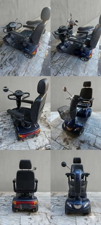 Invacare Orion • شبه جديدة • بطارية تحتاج تبديل