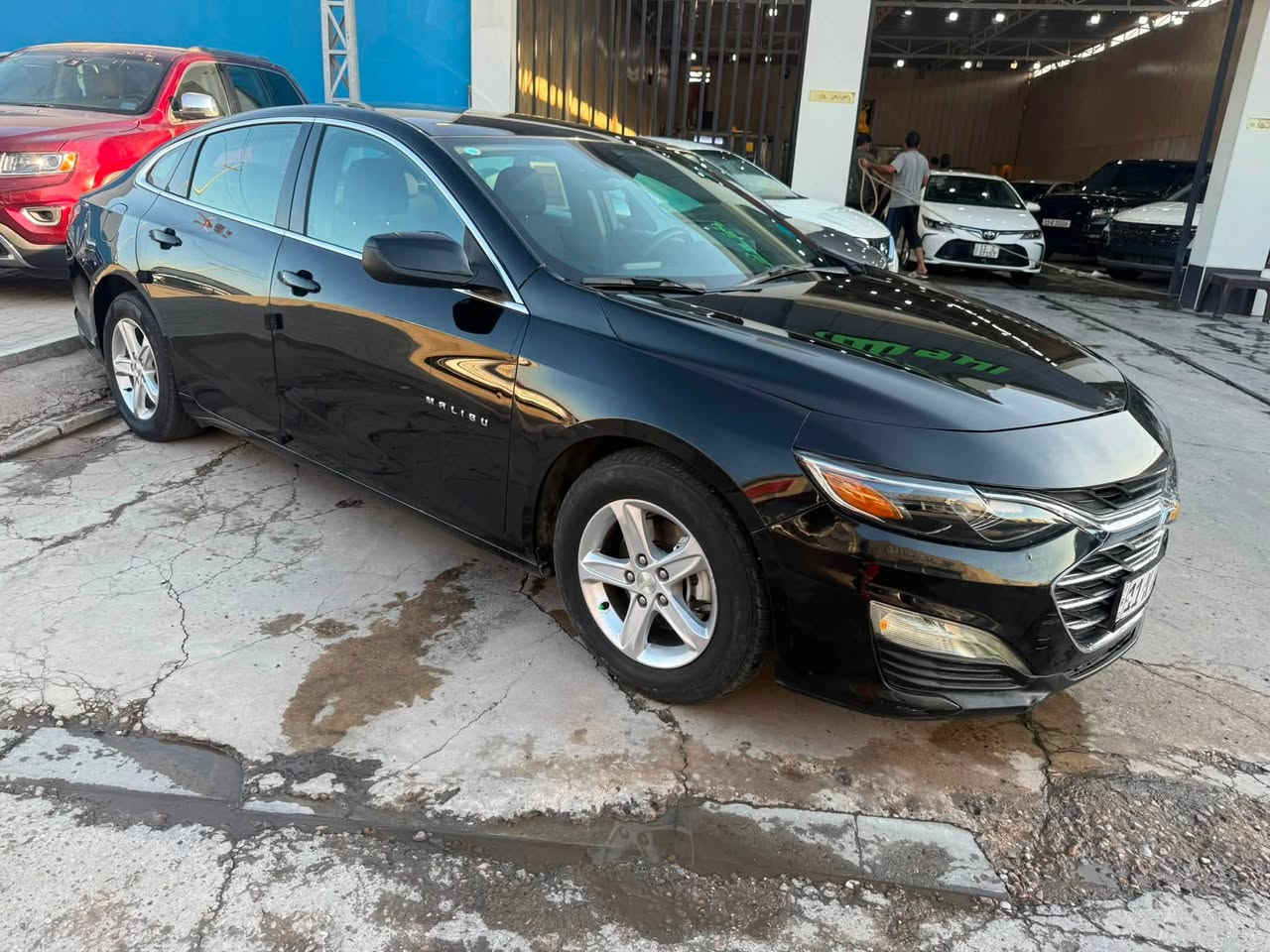 ماليبو موديل 23وارد امريكي حادث جاملغ وباب وصور سونار بل منشور ماشيه 47سياره جديده مكفوله من الحادث صبغ قطعتين فقط شوط الفحص رقم بغداد دولي مكاني بغداد معارض البياع شراي يتصل ويدلل***********
