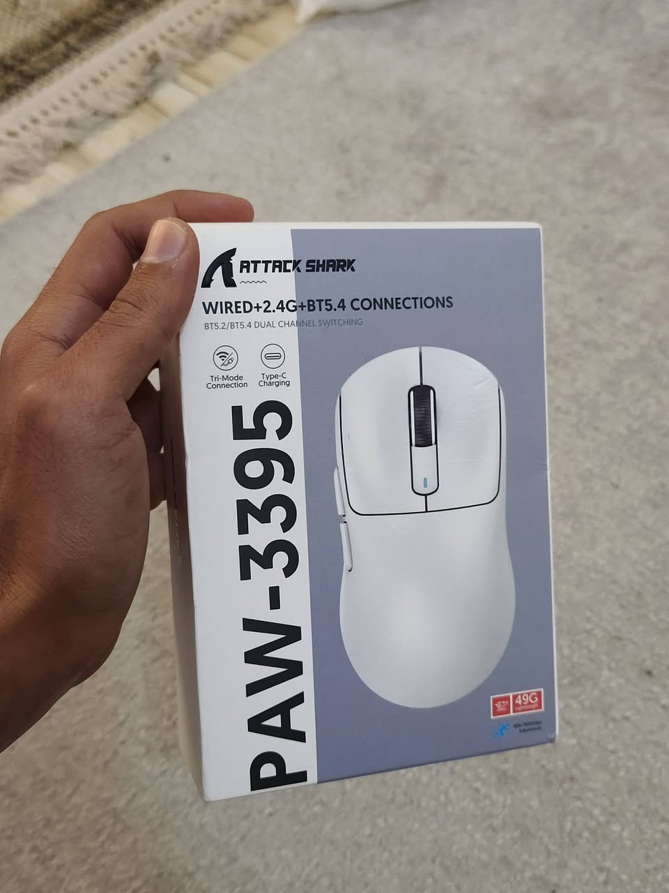 ماوسات مرتبه بعدهن بالكبس القطعه ٣٥ الف قفل
AJAZZ AJ179 PRO ٣٥ الف 
M900 PRO SERIES ٣٥ الف
VT3 PRO MAX  ٣٥ الف
و متوفر X3 ب ٣ الوان القطعه ٣٠ الف 
متوفر كيبوردات ايضا للي يريد


**إذا كنت صاحب هذا الإعلان وتريد حذفه لأي سبب، رجاءا أرسل رسالة إلى الدعم الفني**