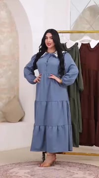 فستان نسائي • دبل درجه اولى • مقاسات XL-XXXL