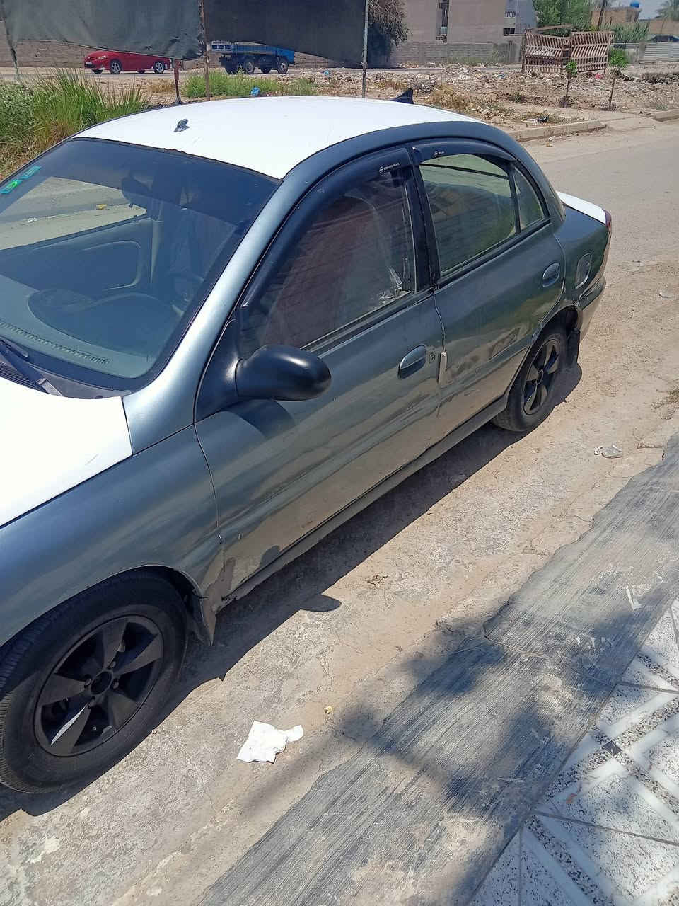 للبيع كيا ريو موديل 2002 سياره جاهزه عنوان بغداد البياع سعر 35 الرقم ***********.
