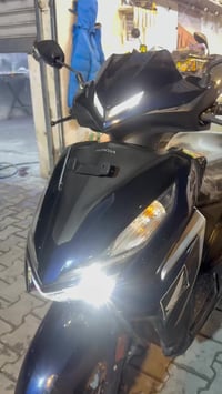 هوندا كرزلا مرقمه بغداد رقم وسنويه دراجه جديده شرط الفحص والتحويل معرض...