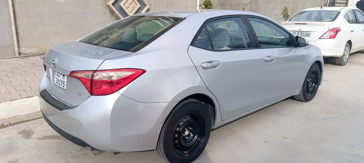 السلام عليكم للبيع تويوتا كورلا موديل ١٨ امريكي حادثها قطعتين جامرلغ وبنيد بدون دواخل بدون شاصي السياره جديده و بالعافيه عالياخذها ماشيه ١٤٠ مكاني كركوك سعرها ١٣٨ وبيها مجال بسيط 
***********
