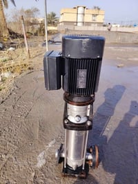 ماطور عامودي ٣احصان سنكل فيز استخدام بسيط بعده نضيف كلش للبيع سعره ٢٥٠...