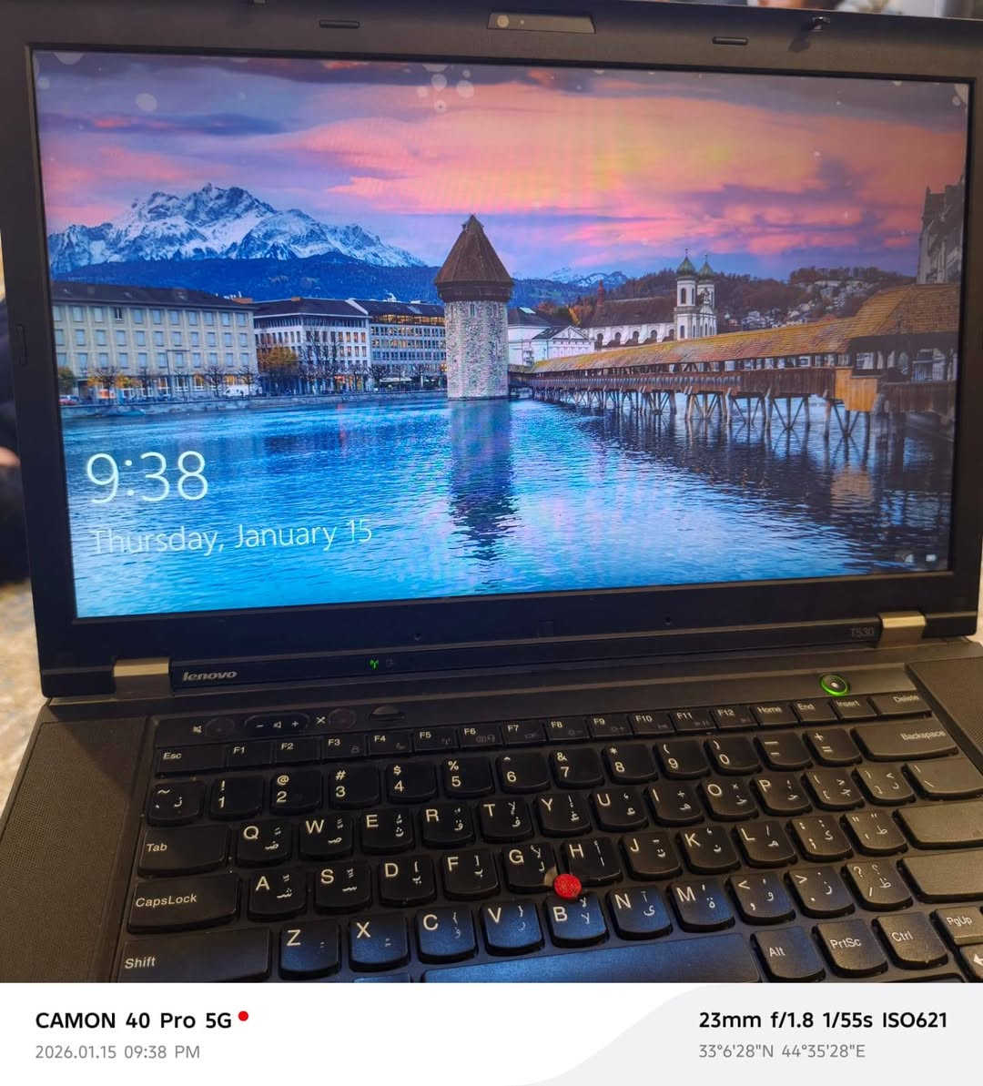 لابتوب  lenovo Think pad T530 
‏الحاسبة جدا رائعة ومواصفاتها عاليةسعة التخزين, 256 
‏تحتوي على كاميرا وشاحنات الاصلية كاملة و للأستفسار اكثر التواصل على الرقم *********** 
‏السعر 145 والسعر قابل للتفاوض  ومعها ماوس سلكي
