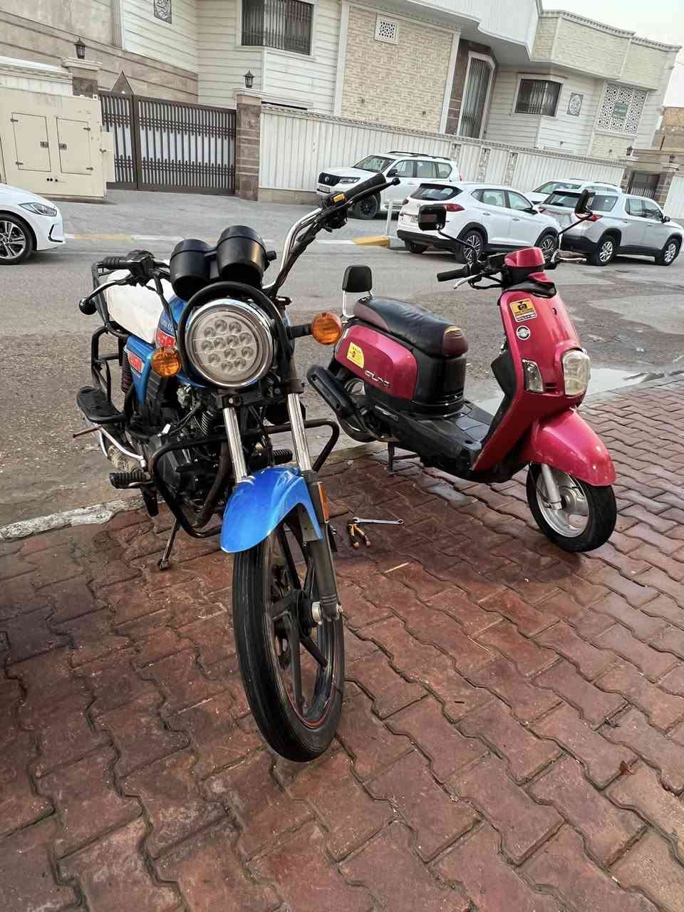 السلام عليكم دراجات للبيع دايون 2020طالعه ب2021 جديده سعر 1400
بوليسي نوزل 2011دراجه كفاله سعر800
مكاني كربلاء 
رقم ***********
