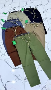 بجامه كتان • دكمه وسحابه • مقاس ٢٩/٣٨