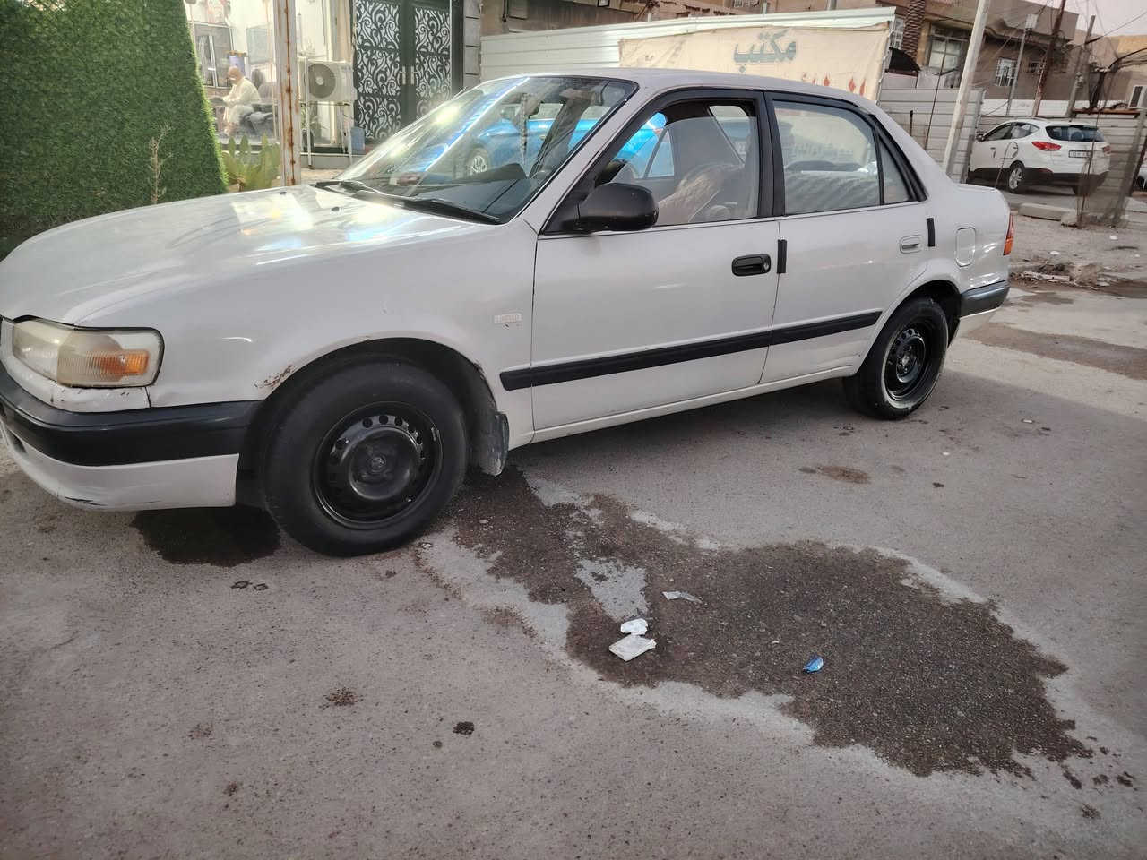السلام عليكم
كورلا موديل 1995
مكفوله من الضربه والتبديل
مكينه بدايه تبخير لاستيك ولف
كير ممتاز
حداديه ممتازه
كهربائيات شغاله
كيجات شغاله
تخم تاير جديد
باتري جديد
تبريد شغال سابقآ 
رقم بغداد دولي بأسمي شرط التحويل
السعر 43ورقه
مكاني بغداد الغزاليه ***********

