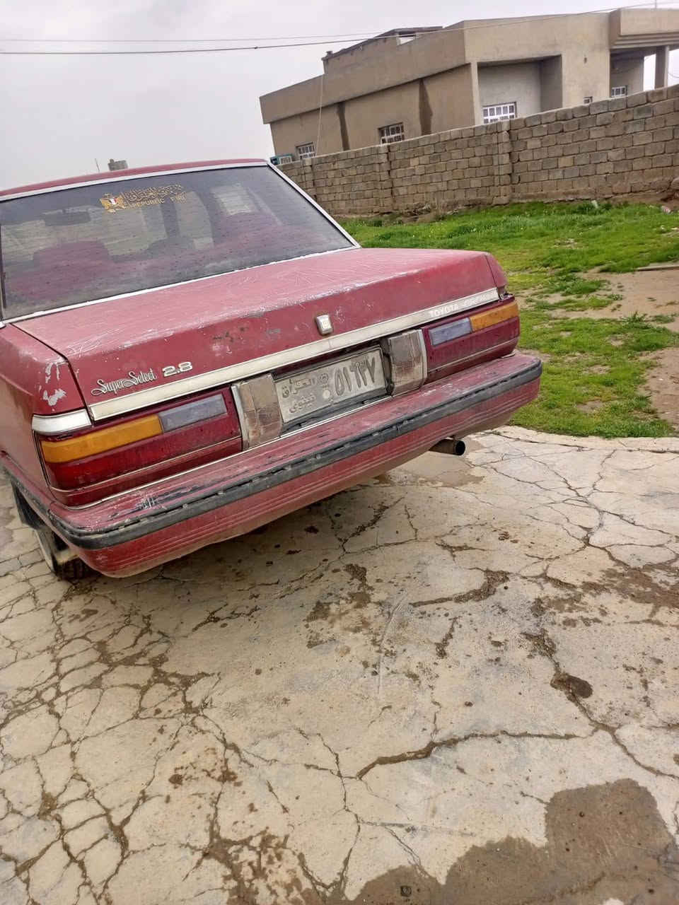 السلام عليكم
سوبر موديل 85 رقم نينوى صدامي شرط تحويل
كير محرك بلادي كير عادي
صدر نص عمر
تواير نص عمر
كهربائيات شغاله
سياره جاهزه
السعر 25 وبيه مجال ويرهم مراوس
***********
***********
