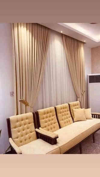 عرض خاص 65 ألف 🤩 
كاملة مع السكة والاكسسوارات 😍
قماش قديفة تركي 💯
القياسات الارتفاع ثلاثة متر والعرض كل تك مترين ونص بعد التكسير يصفى متر مكسر 
والقطعة الداخلية تول مبطن عرض 3 متر عدل بدون تكسير 
تكفي شباك من متر ونص الى مترين ونص 
يوجد توصيل لجميع المحافظات 
***********
الطلب إذا ما عجبك يرجع بيد المندوب 👉
