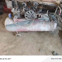 كمبريسر للبيع الحجم 300لتر تاروسة جديده ثنين بستم ماطور كهربائي صوندة ...