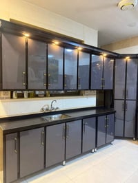 احدى اعمالنا السابقه  مطابخ تركيه داخل خارج المنيوم عالي جوده  مطابخ ا...