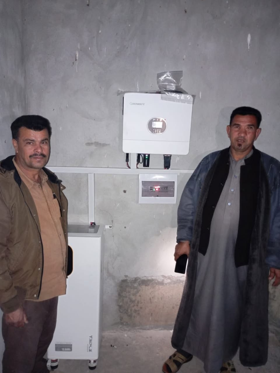 في قضاء الدجيل – منطقة العجيلية
وبفضلٍ من الله تعالى،
قامت سما بغداد للطاقة الشمسية يوم أمس بربط منظومتين للطاقة الشمسية:

▪️ منظومة للأخ راضي الجاسم بسعة 20 أمبير نهاري / 16 أمبير ليلي
▪️ منظومة أخرى بنفس السعة والمواصفات

🔋 كفاءة عالية وضمان وجودة في التنفيذ.

📞 للطلب والاستفسار:
0782 320 5180
وائل
