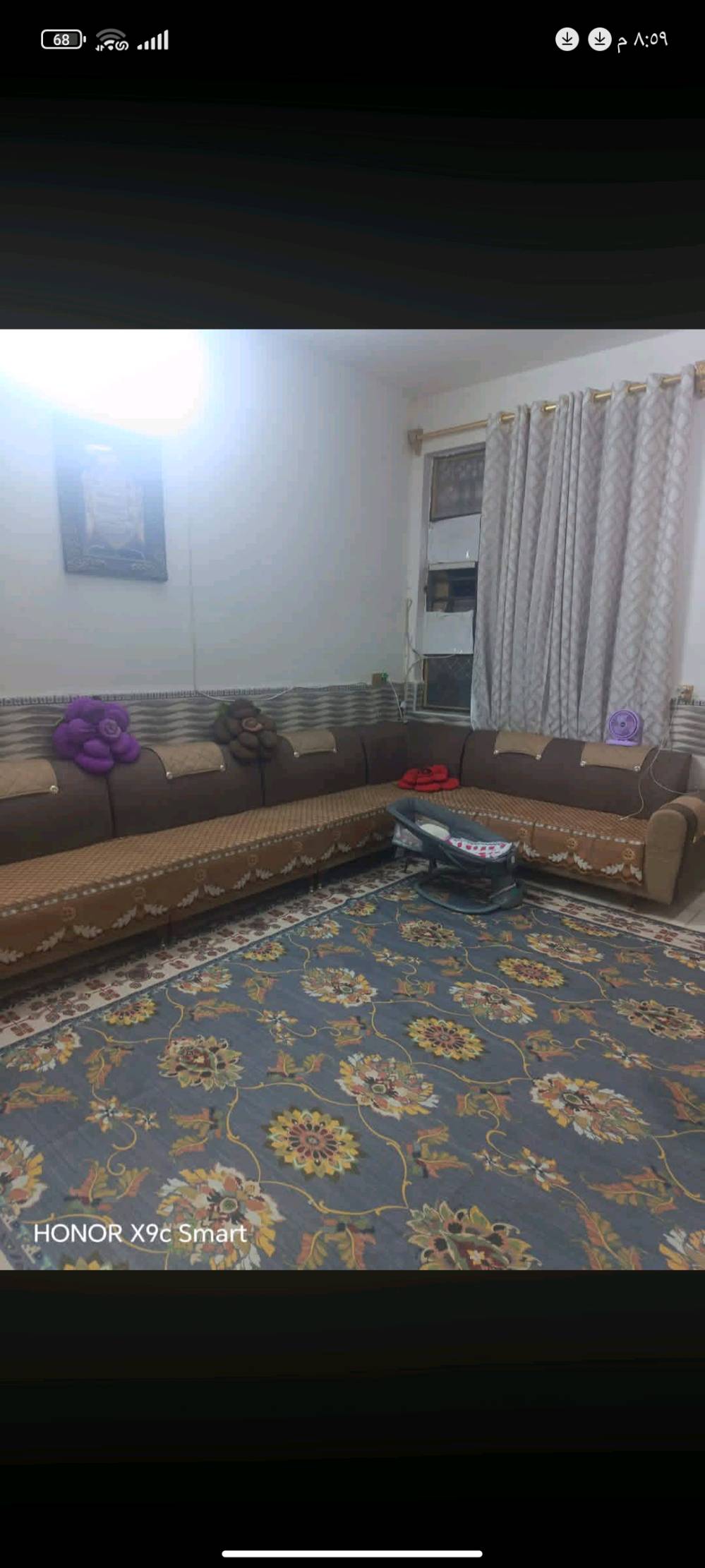 #دارللبيع 🏠

طابو زراعي سند 25 المساحه 170متـࢪ

طابق واحد محتوياته غرفتين نـــــــــوم هول استقبال مطبخ كراج سياره. 

عنوانه شارع شريفه ع الجديد الرابط بين 80و 100 قريب من الشارع العام جدا.
بيع مستعجل سعر مناسب  
***********