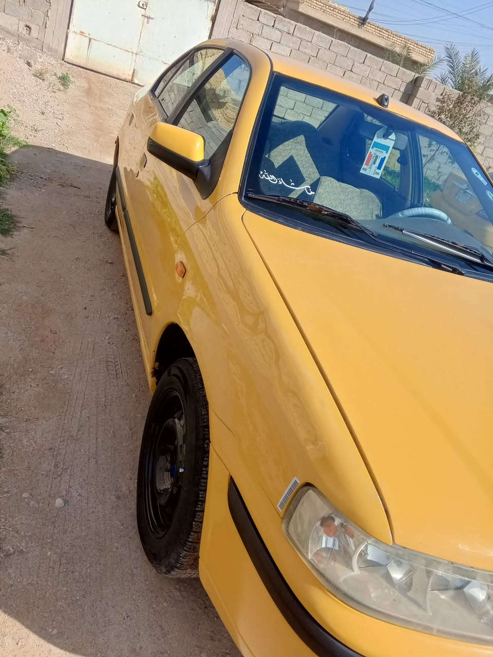 سمند مديل 12 رقم واسط بيه بابين مصبوغات اثر شخط لا مبدلات ولا مفتوحات مكينه جديده كير صدر امامي خلفي  تخم تاير تبريد جاهزه من كلشي مصفره هيئه غرامات  السعر 37وبيه مجال مكاني كوت شراي يتصل ***********
