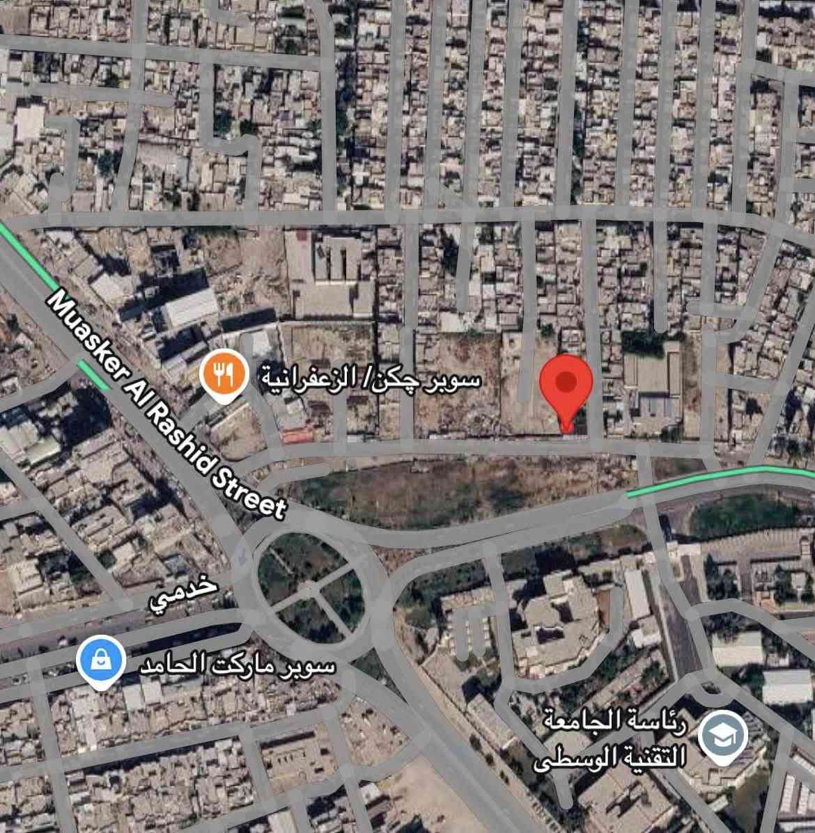 فرصة استثمارية للأيجار 
بناية تجارية جاهزة موقع مميز للأيجار الموقع فلكة الزعفرانية مقابل حديقة فلكة الزعفرانية ومقابل باب الجامعة التقنية 

البناية مساحة 100 م2 
3 طوابق كل طابق قاعه مفتوحة 5 *12.5 م
متوفر  مصعد .. بناء جديد غير مستأجرة مسبقا 
الموقع موضع بالصور 

للتفاصيل 
***********
