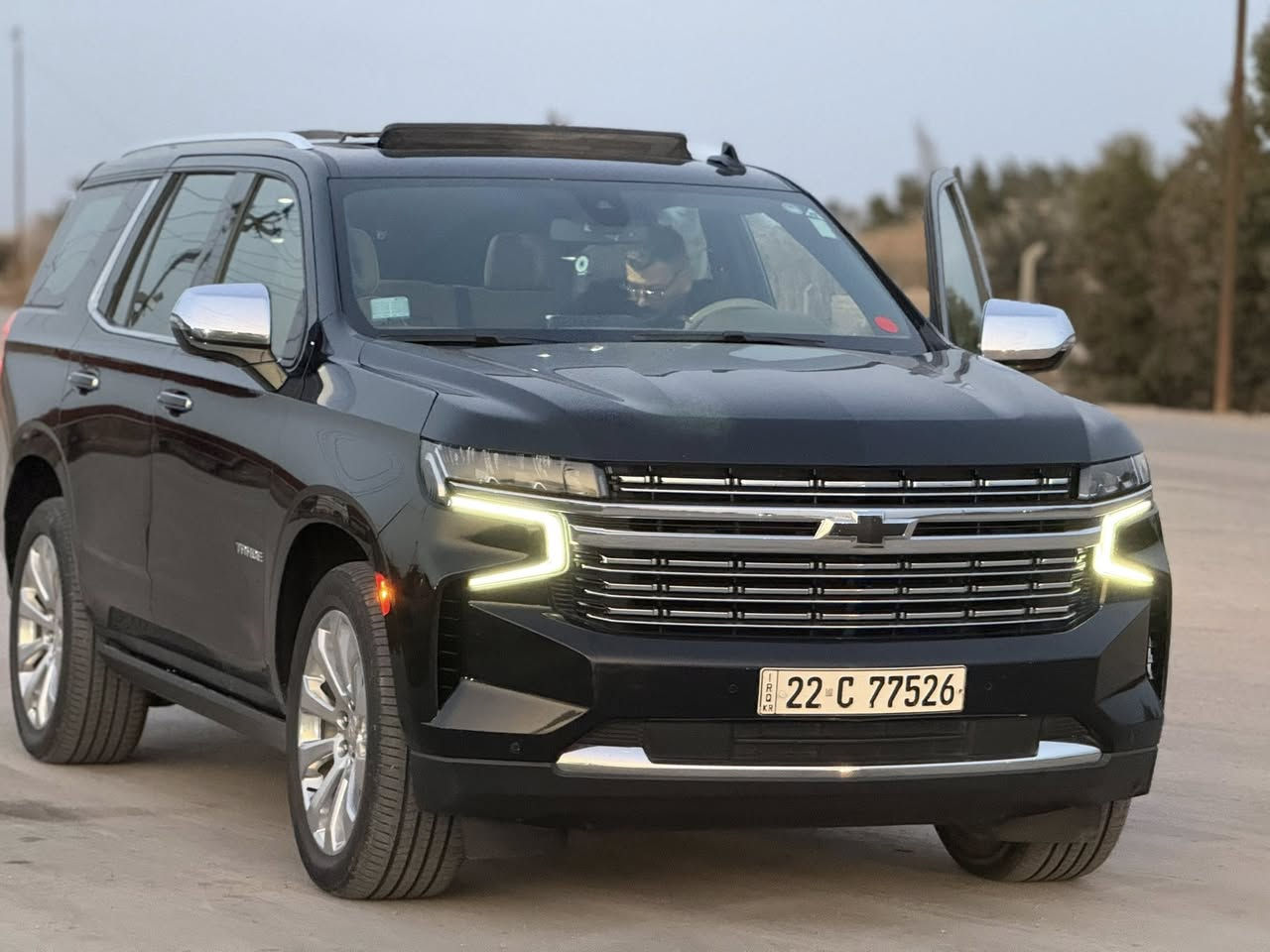 تاهو 2021 خليجي 
الفئه: برايمر 
مكفوله لا صبغ ولا ضرر محرك وكير مكفولات 
المواصفات: 1/1 
بانوراما 
ثلاجه 
ماشيه 100
5 كامرات 
فورويل 
وضعيات قياده 
شاحن لاسلكي 
دوس شفط 
3 شاشات
صندوق كهرباء  
كشن ذاكره 
نظام اطفاء ذاتي 
سايد بريك كهربائي 
سماعات نظام Bose
ستيرن كهرباء + تدفئه 
رادار امامي + جانبي 
كشنات تبريد وتدفئه امامي + خلفي 
كشنات كهرباء امامي + خلفي 
حساس امامي + خلفي 
رقم اربيل بأسمي سنويه جديده 

السعر ( 480 ) وبيها مجال 
مكاني بابل جبله 
***********
الخاص مغلق
