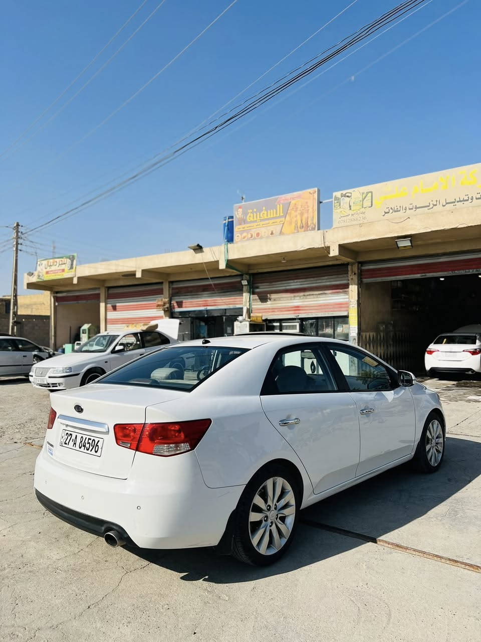 السلام عليكم
للبيع كيا سيراتو 2012خليجي فول مواصفات 1/1رقم ذي قار بأسمي مداور ثاني يوم كفاله عامه من ضربه وصبغ وتبديل 
مكينه 2000دوش مكينه جديده توني شادهه حاويه 
بصمه أبواب 
بصمه تشغيل 
حساس خلفي 
صالنصه رياضي 
اشاير بلمري 
مري شفط 
ويل كب ٥
بروجتكر 
فتحه سقف 
كشنات جلد مغلفات دوشمه
تحكم ستيرن جهتين
شفتات استيرن 
شاشه كبيره 
كأمره بلاد 
تبريد بيانو 
جاهزه من كلشي سياره منضومه تبريد كامله جديده 
حداديه تاير سياره نضيفه كلش 
مكاني ناصريه مركز
***********
