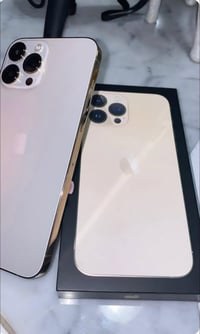 ايفون ١٣ برو ماكس لون ذهبي شرق اوسط ماستر كفاله كفاله عااامه حت من شخط...