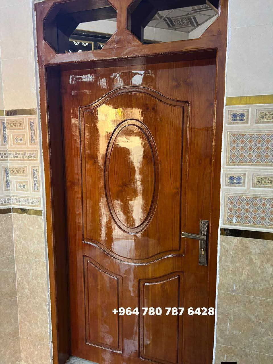 صبغ وتلميع. كافه انواع الاخشاب صبغ حراري درجه اولى
العنوان الفلوجه 
    ( ⁨( ***********
                        
جزء من اعمالي
