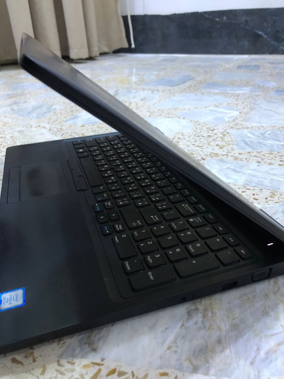 الابتوب نوعية Dell 
معالج:i5-8400H
الجيل:الثامن 
الابتوب :مخصص المبرمجين و المهندسين  /يشغل الفئة المتوسطة من العاب 
فئة النظام /H /قوي /الرام ٨
المكان :كركوك 
التواصل واتساب :***********
و موصفات الجهاز موضحه في الصورة 
تاتي مع الابتوب بور شحن و جنطة 
السعر :310 و بي مجال
