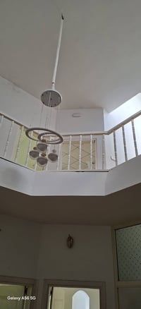 دار للايجار ١٣٠ متر ٤غرف نوم طابق اول وثاني بدون ارضي ٤غرف نوم  ++صالة...