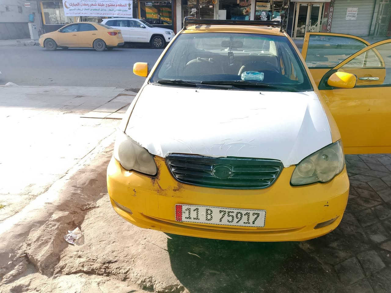 السلام عليكم
بي واي دي f3 2013
الرقم الانكليزي مصفره هيئه وغرامات كير ومحرك خير من الله ينرادلها تعديلات بل كشر سياره مال شغل ومرزوقه السعر 38 وبيها مجال *********** مكاني بغداد
