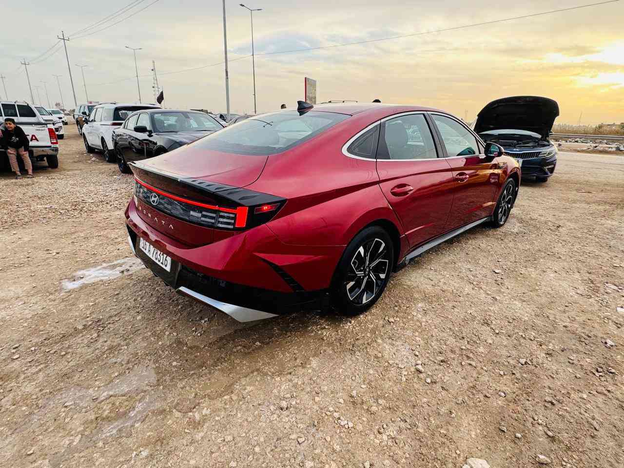 هونداي سوناتا موديل 2024 

مرقم شهداء قادسيه 
وكاله عامه للمشتري. 
الضرر جدا بسيط صبغ باب خلفي فقط بدون ارباك او صور الضرر مرفقه بل منشور 
مكينه 2500
السعر 195
العنوان المثنى الرميثه معرض اثير الجياشي
التواصل وات ساب او اتصال
☎️ 
***********
