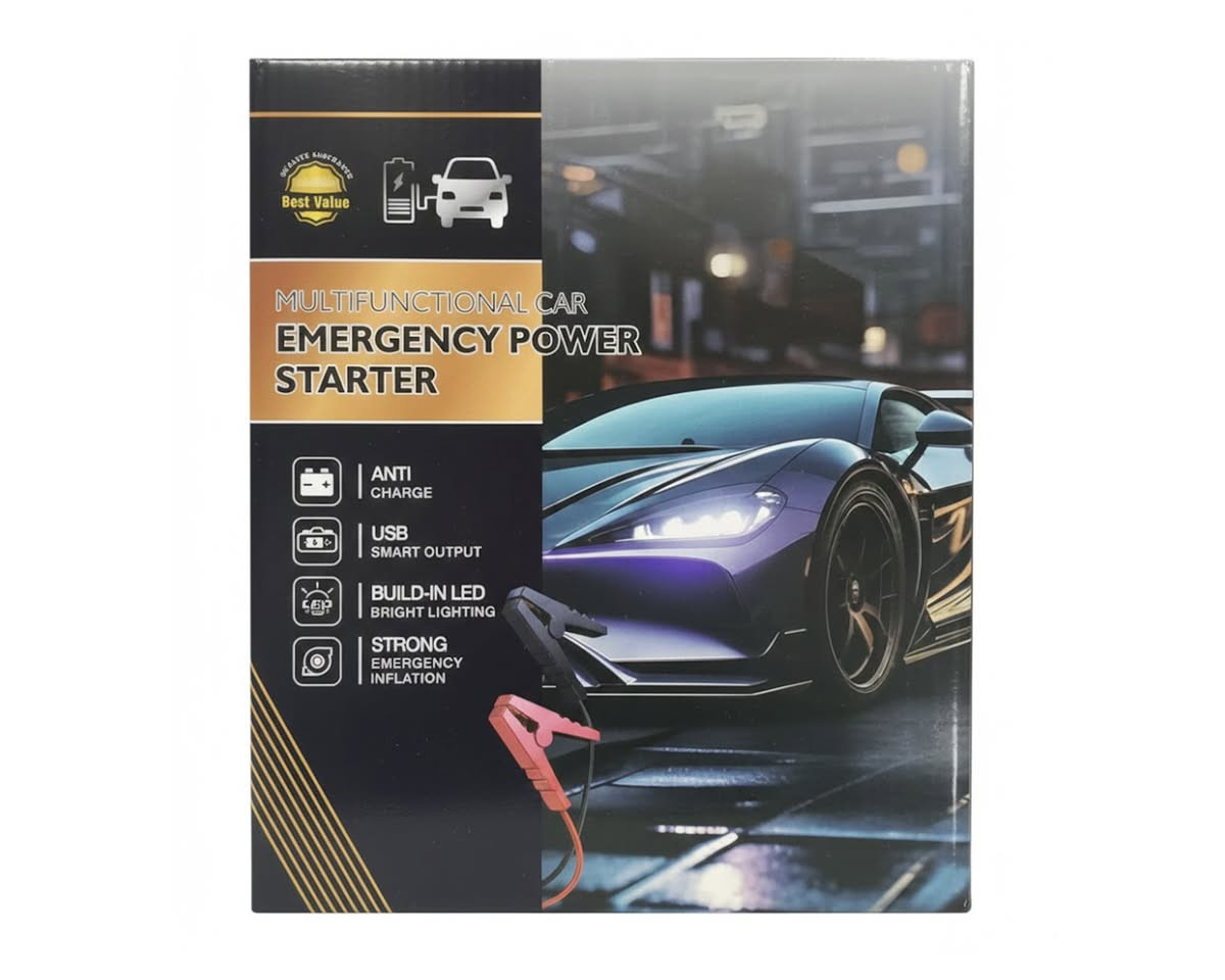 جهاز طوارئ متكامل 3 في 1
جامب ستارتر + منفاخ + كشاف
مثالي للسيارة والسفر
يشحن الموبايل
خفيف وسهل الحمل
حل عملي لكل سائق 🚘(المواصفات)
الموديل: GL963
سعة البطارية: 8000mAh بغداد, العراق


**إذا كنت صاحب هذا الإعلان وتريد حذفه لأي سبب، رجاءا أرسل رسالة إلى الدعم الفني**