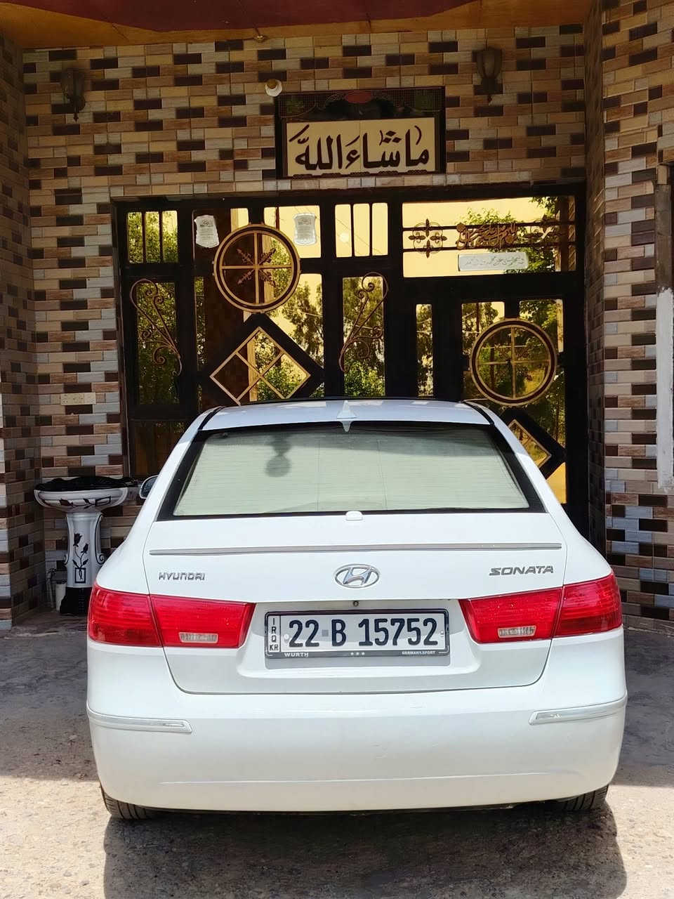 السلام عليكم سوناتا ٢٠٠٩ امريكي فول مواصفات للخير فتحه سقف كشن كهربائي رقم أربيل الجديد
محرك ٢٤٠٠ داخل صاج
نيكل بلادي السياره بيها باب مبدل من امريكا وبيها نص جاملغ امامي رش بدون اي دواخل ومعجون السونار مرفق مع الصور تخم تاير جديد سدر خلفي أمامي جديد تبريد ثلج تدفاه تراي وين ميعجبك وفحص وين يعجبك تراي كلش حلو وجاهزه منكلشي تحويل أو وكاله حاضر السعر ١١٥ وبيها مجال بسيط مكان صويره شحيميه الشراي يتصل ***********
