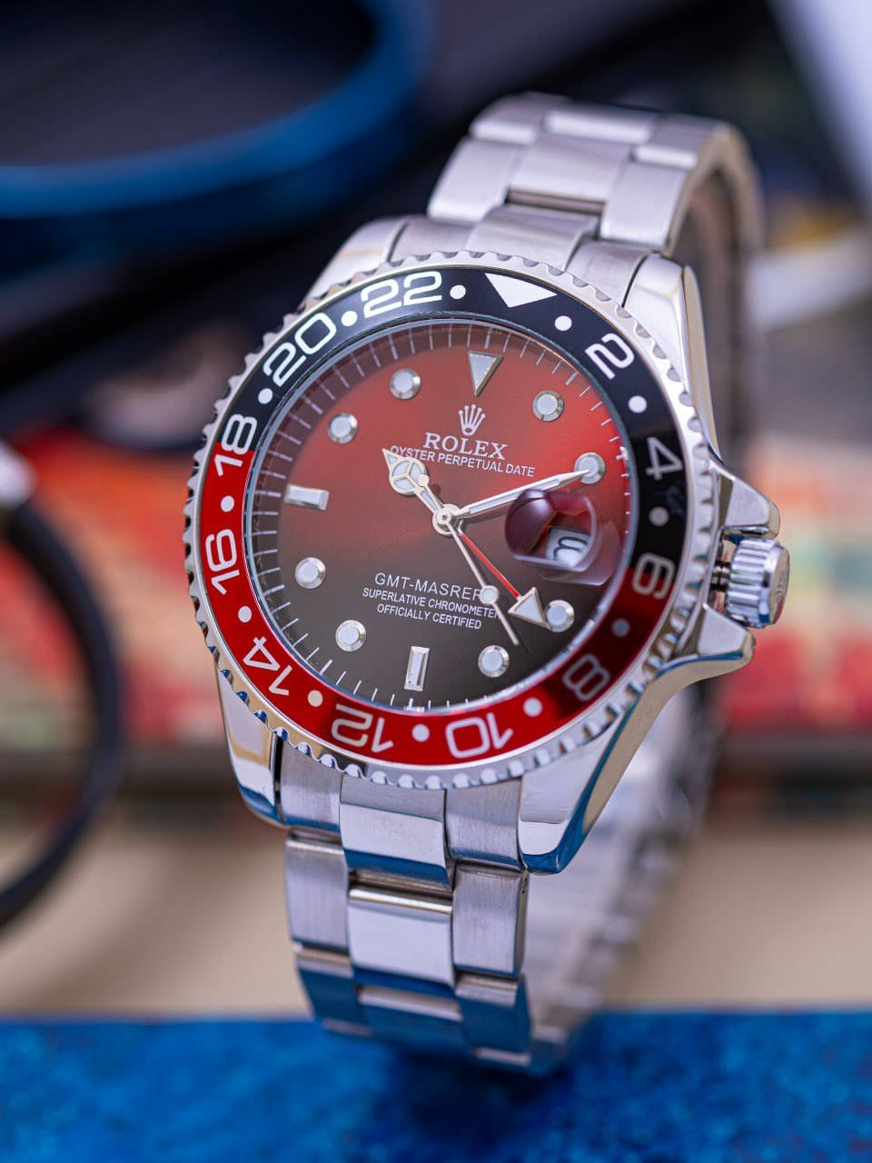 دلل نفسك بساعة تجمع بين الجودة والأناقة ✨
-رولكس رجالي 📣
-نوع السير : سل ستيل مقاوم للصدأ ✔️
-رينگ دوار🌚
-العقارب لومينوس🔠
-دبل قفل 🔒
-نافذ شهري عدسه🗓
-طلاء ثابت🙂
-كوالتي عالي💯
-مقاوم للماء 💦
-سعر القطعة30،000                                                               للحجز والاستفسار مراسلة الصفحة↘️                                             توصيل متاح لكافة محافظات العراق 🇮🇶          #ساعات#ساعات_رولكس #هدايا                 #الشعب_الصيني_ماله_حل😂😂


**إذا كنت صاحب هذا الإعلان وتريد حذفه لأي سبب، رجاءا أرسل رسالة إلى الدعم الفني**