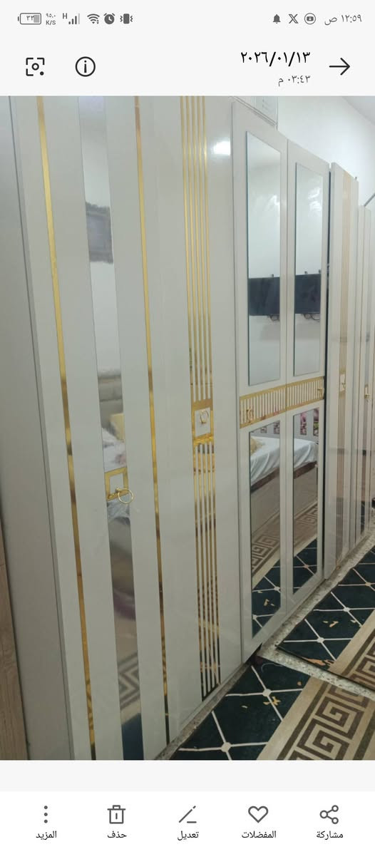 سعرها 600
متكونه من 8 قطع
شازلون
ميز مكياج
مجرات
جرباية
مكاتب بصفحات جرباية
كنتور.
مراية طويلة
نظيفة اللة. شاهد


**إذا كنت صاحب هذا الإعلان وتريد حذفه لأي سبب، رجاءا أرسل رسالة إلى الدعم الفني**