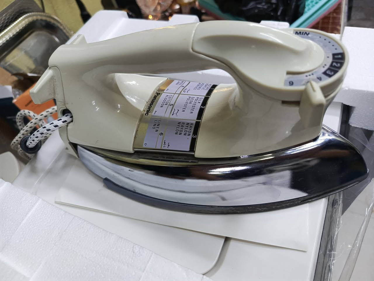 مكواه جاف ماركه باناسونيك
صناعه ماليزي شغال 
السعر 25
يوجد توصيل


**إذا كنت صاحب هذا الإعلان وتريد حذفه لأي سبب، رجاءا أرسل رسالة إلى الدعم الفني**