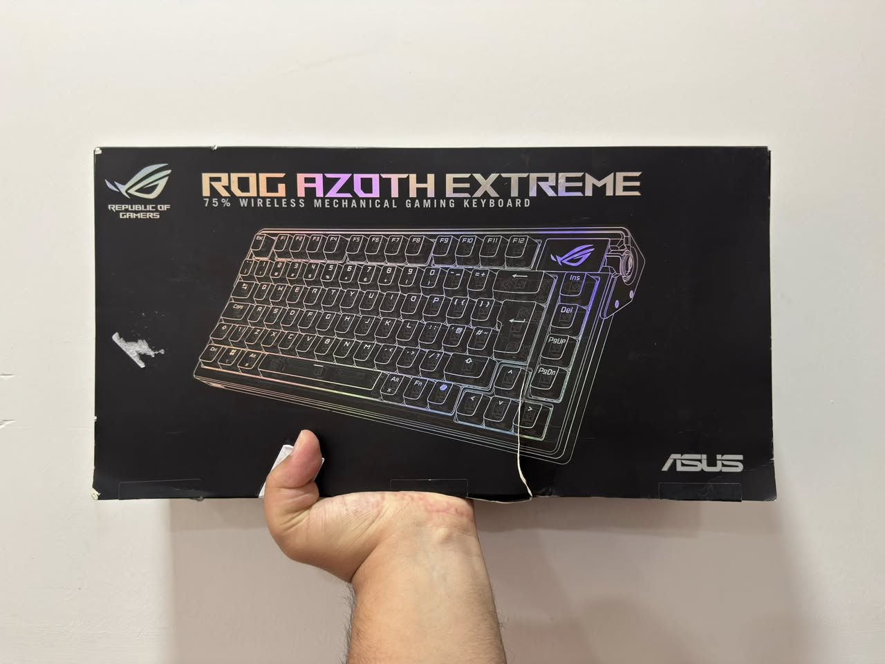 متوفر كيبورد ROG Azoth مستعمل بهاي الحاله مو نسخة extreme  ١٥٠ الف


**إذا كنت صاحب هذا الإعلان وتريد حذفه لأي سبب، رجاءا أرسل رسالة إلى الدعم الفني**