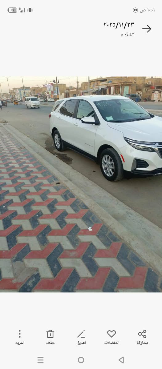 سلام عليكم اكوينكس موديل 24 فحص مؤقت بيها بنيد مبدل فقط نفس لون مواصفات LT تشغيل عن بعد  جنطه كهرباء بيبان بصمه السعر 170 وبيها مجال قليل
المكان :ميسان الرقم,***********
