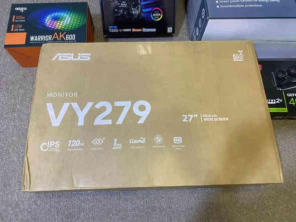 Asus 120Hz 27inch 1Ms
FHD resolution (1920×1080)
مواصفات معروفة مستخدم ١٠ ايام فقط

سعره ٢٠٠ الف

مكاني كركوك

رقم موبايل

***********

***********
