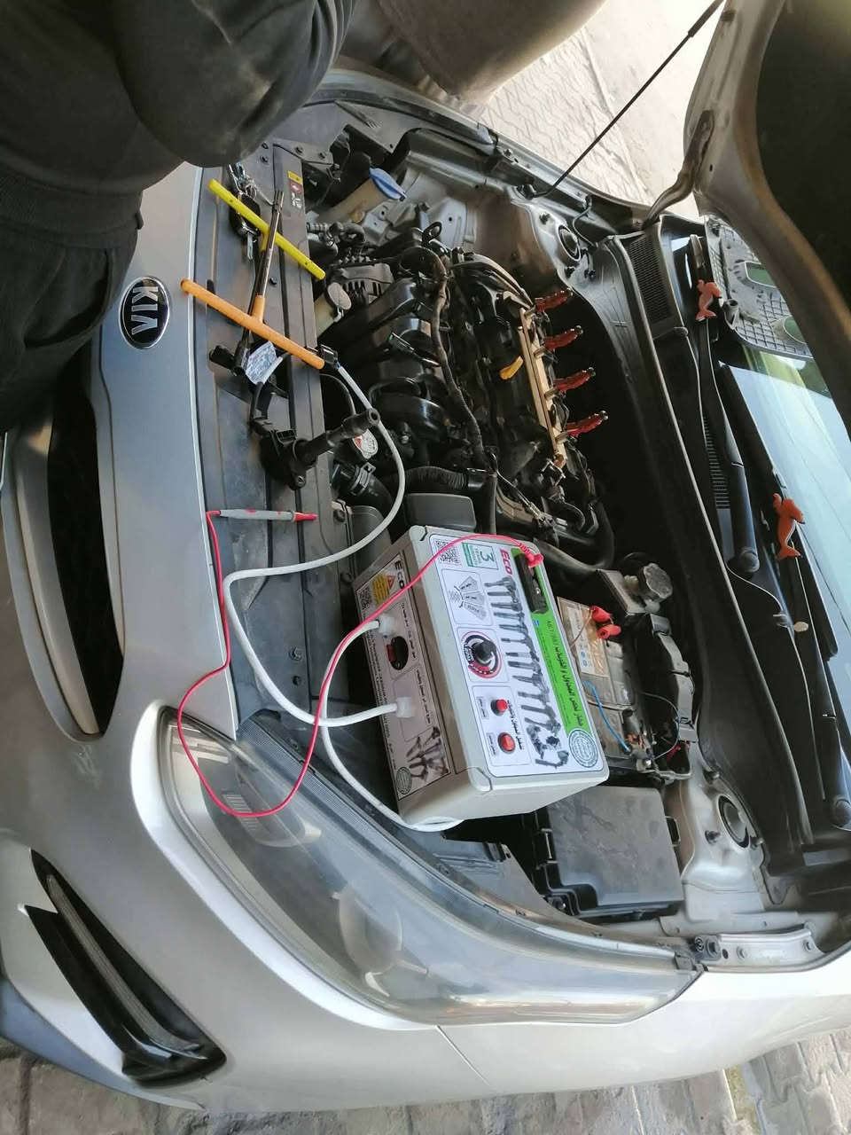 كيا فورتي 2020
ادامه منضومه احتراق 
فحص نوزلات بلجهاز 
فحص مجاول بلجهاز 
فحص بلاكات بلجهار 
سياره تعاني خربطه بسبب واشرات نوزلات 
عنوان الورشه الحريه الاولى 
***********
