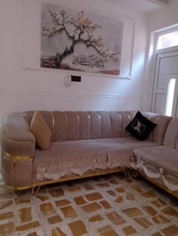 طقم كنب • خشب ثقيل • متر٧