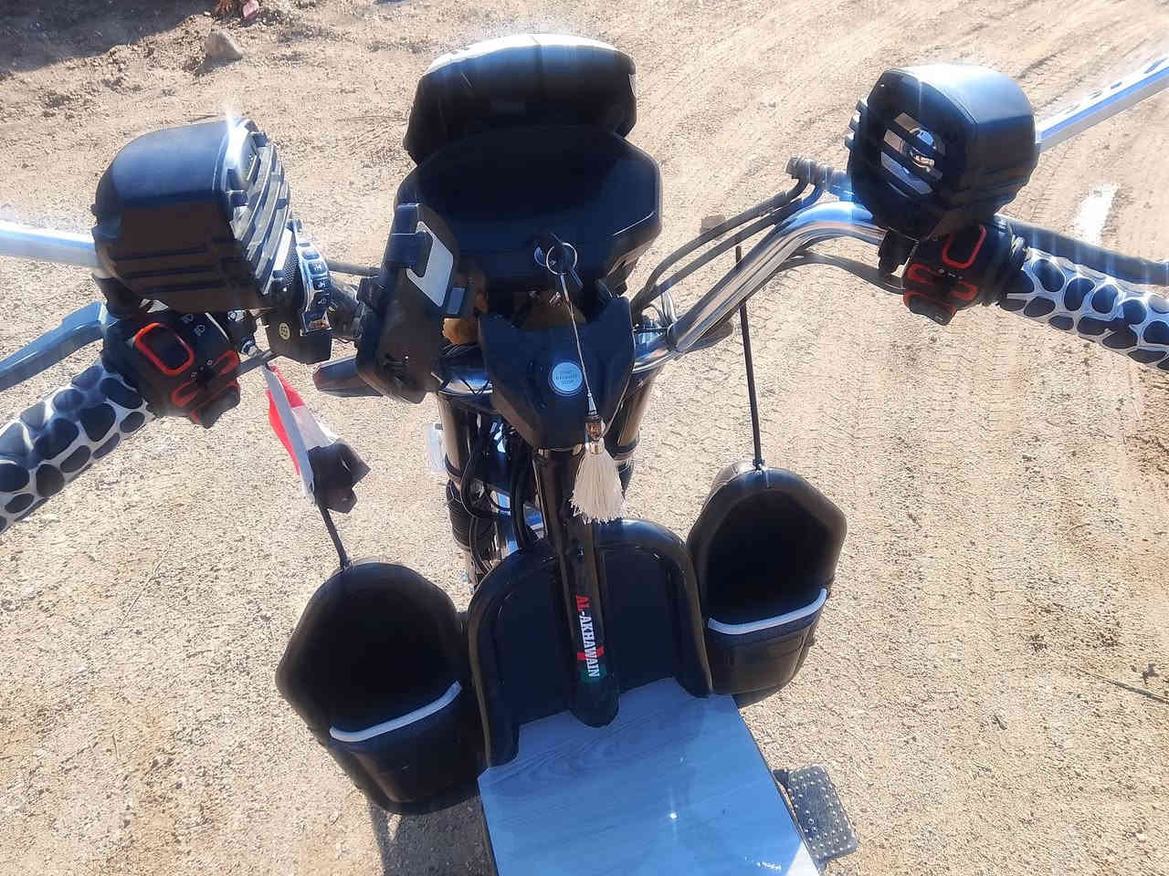 سلام عليكم موطور جبلي. للبيع 24 جديد صار  شهرين من  اخذته بعده زيرو كامل مواصفات سعر 725 بي مجال بسيط العنوان فلوجه نساف ***********..***********
