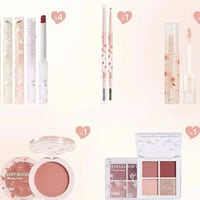 بوكس ميك اب كوري اصلي يحتوي على: أربع حمر بألوان مختلفة  يحتوي على فرش...